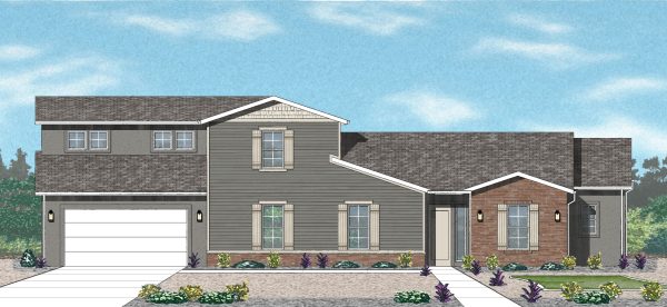 Corymb Craftsman - 2 Story House Plans in Cedar City UT