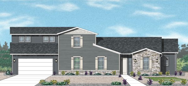 Corymb Craftsman - 2 Story House Plans in Cedar City UT