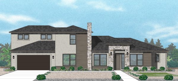 Corymb Modern Prairie - 2 Story House Plans in Cedar City UT