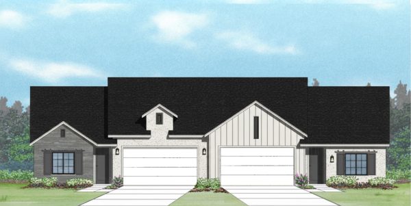 Rosa Bella Farmhouse A - Single Story House Plans in Cedar City UT