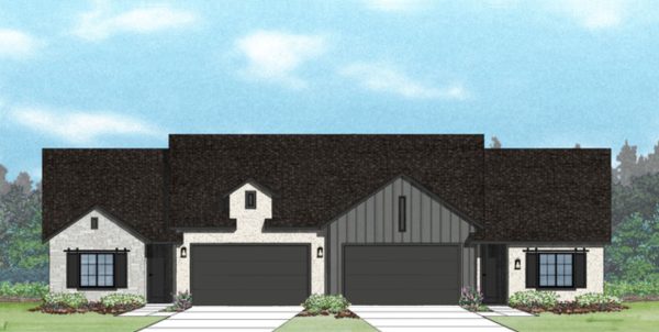 Rosa Bella Farmhouse B - Single Story House Plans in Cedar City UT