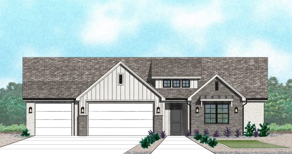 Carabella Farmhouse - Single Story House Plans in Utah