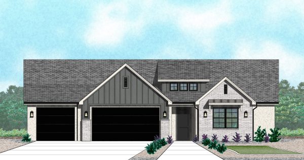 Carabella Farmhouse - Single Story House Plans in Utah