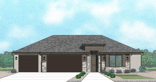 Carabella Modern Prairie - Single Story House Plans in Utah