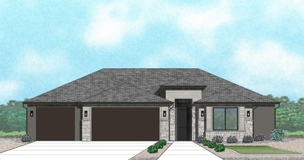Carabella Modern Prairie - Single Story House Plans in Utah