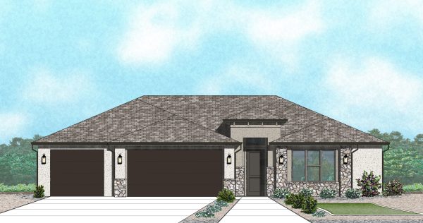 Carabella Tuscan - Single Story House Plans in Utah